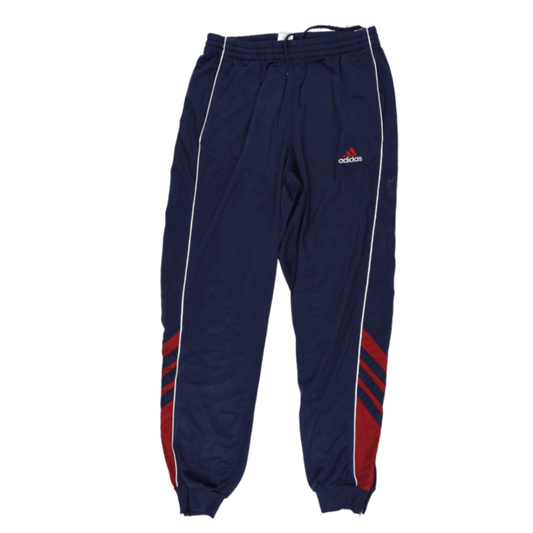 adidas Vintage Track Pants Navy Blue Large 78 cm Inseam Polyester