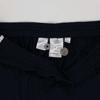 adidas Navy Blue Track Pants Large Polyester Vintage Men's Clothing