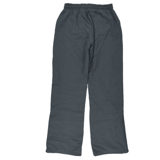 PUMA Grey Straight Leg Trousers for Men Size L Polyester 78 cm Inseam