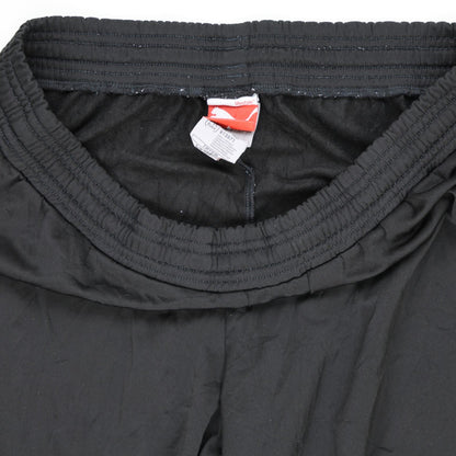 PUMA Black Lightweight Sports Trousers Large 77 cm Inseam Polyester Blend