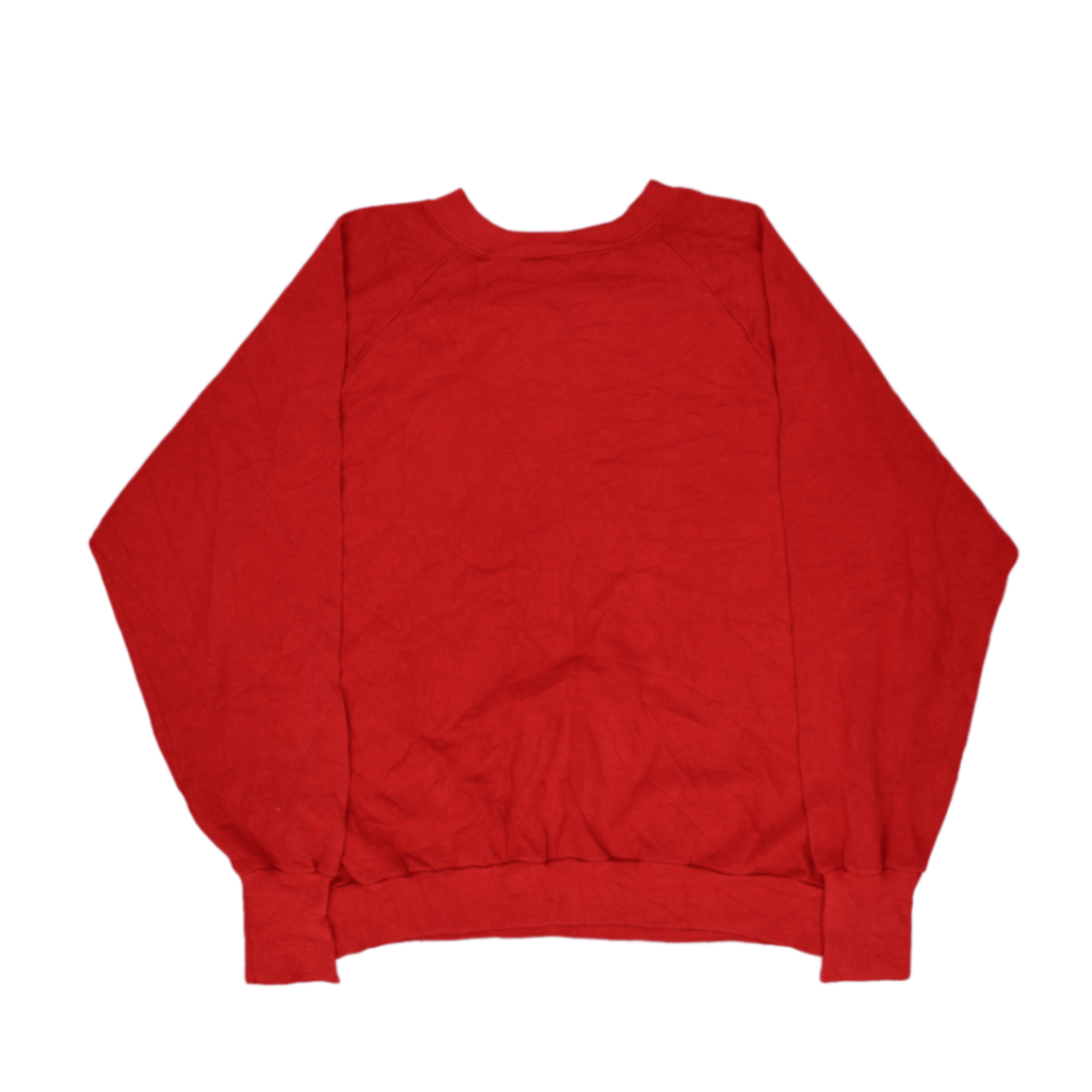 Reebok Vintage Red Crew Neck Sweatshirt Men's Size M Cotton Blend