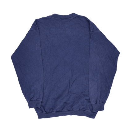 Wrangler Vintage Blue Crewneck Sweatshirt Men's XL Cotton Pullover