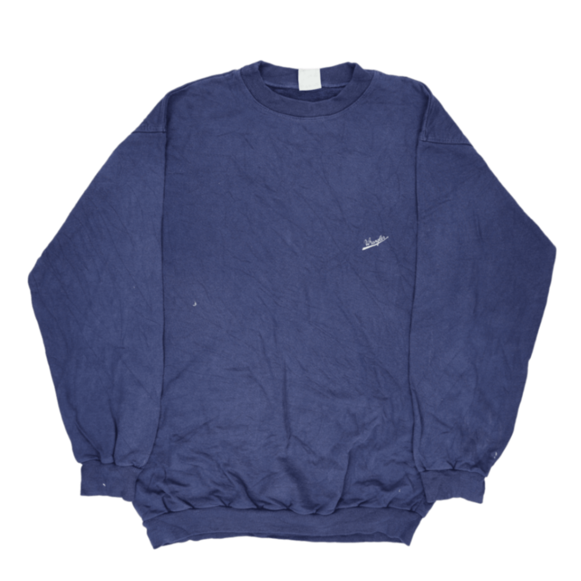 Wrangler Vintage Blue Crewneck Sweatshirt Men's XL Cotton Pullover