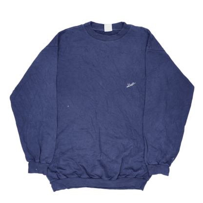 Wrangler Vintage Blue Crewneck Sweatshirt Men's XL Cotton Pullover