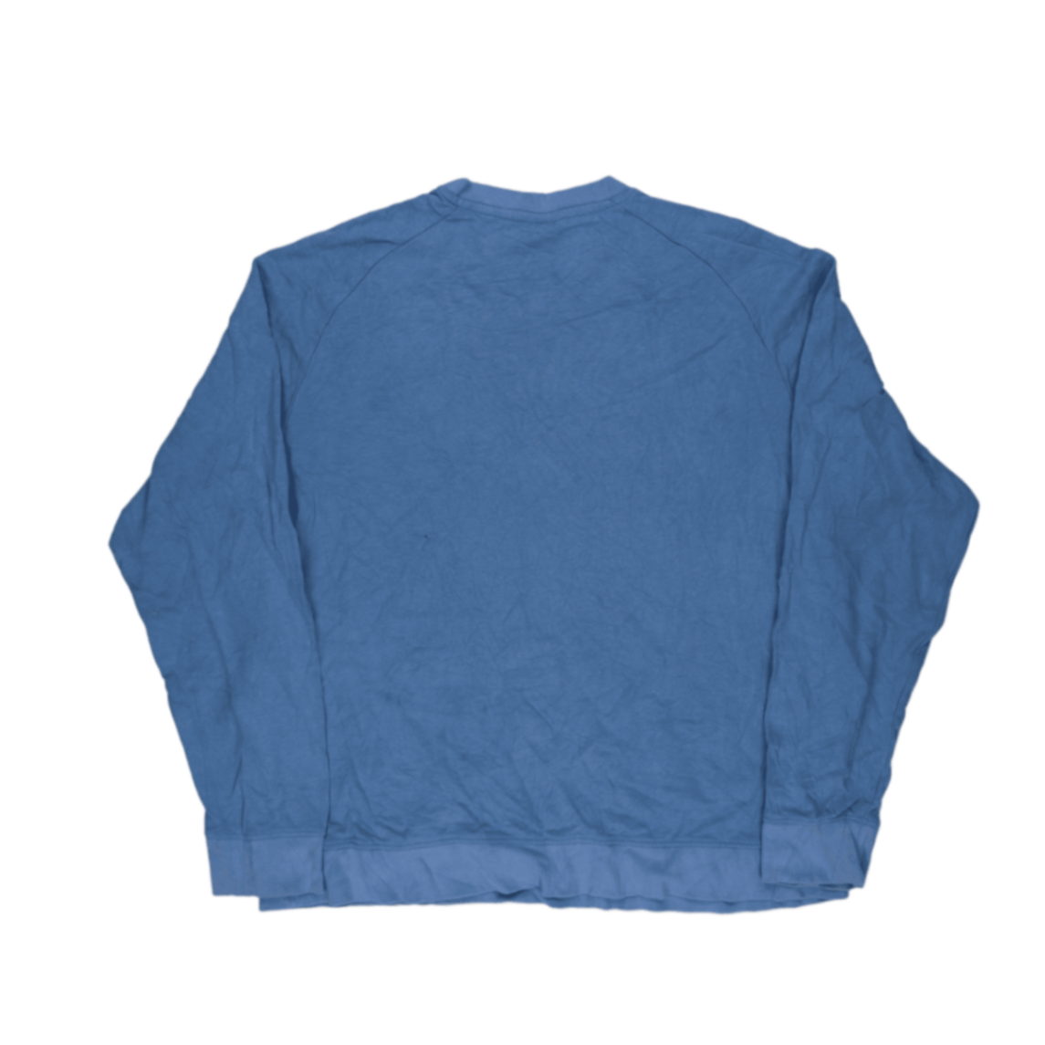 Kappa Vintage Blue Pullover Sweatshirt XX-Large Cotton Blend Crew Neck