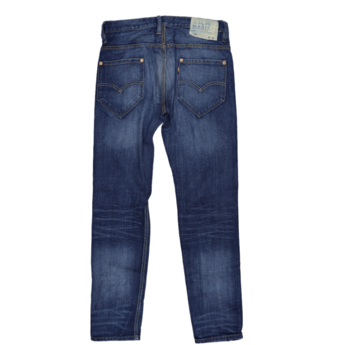 Levi's 508 Regular Taper Jeans Blue W30 L32 Cotton Denim