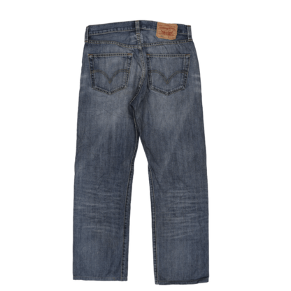 Levi's 501 Original Fit Blue Denim Jeans W32 L34 Cotton Denim Straight Leg