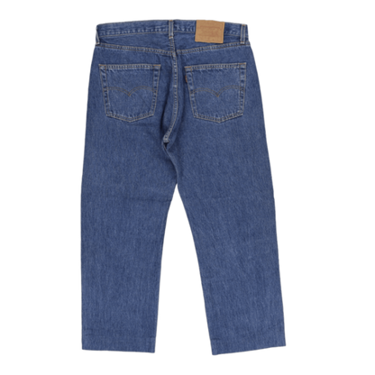 Levi's 501 Original Straight Leg Jeans Blue W34 L32 100% Cotton Vintage