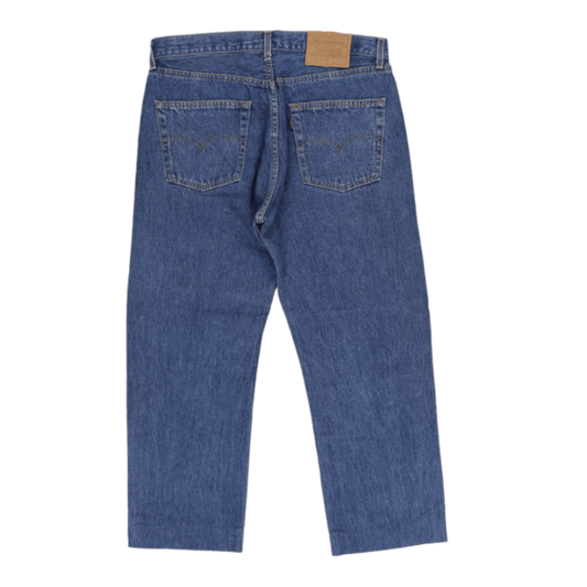 Levi's 501 Original Straight Leg Jeans Blue W34 L32 100% Cotton Vintage