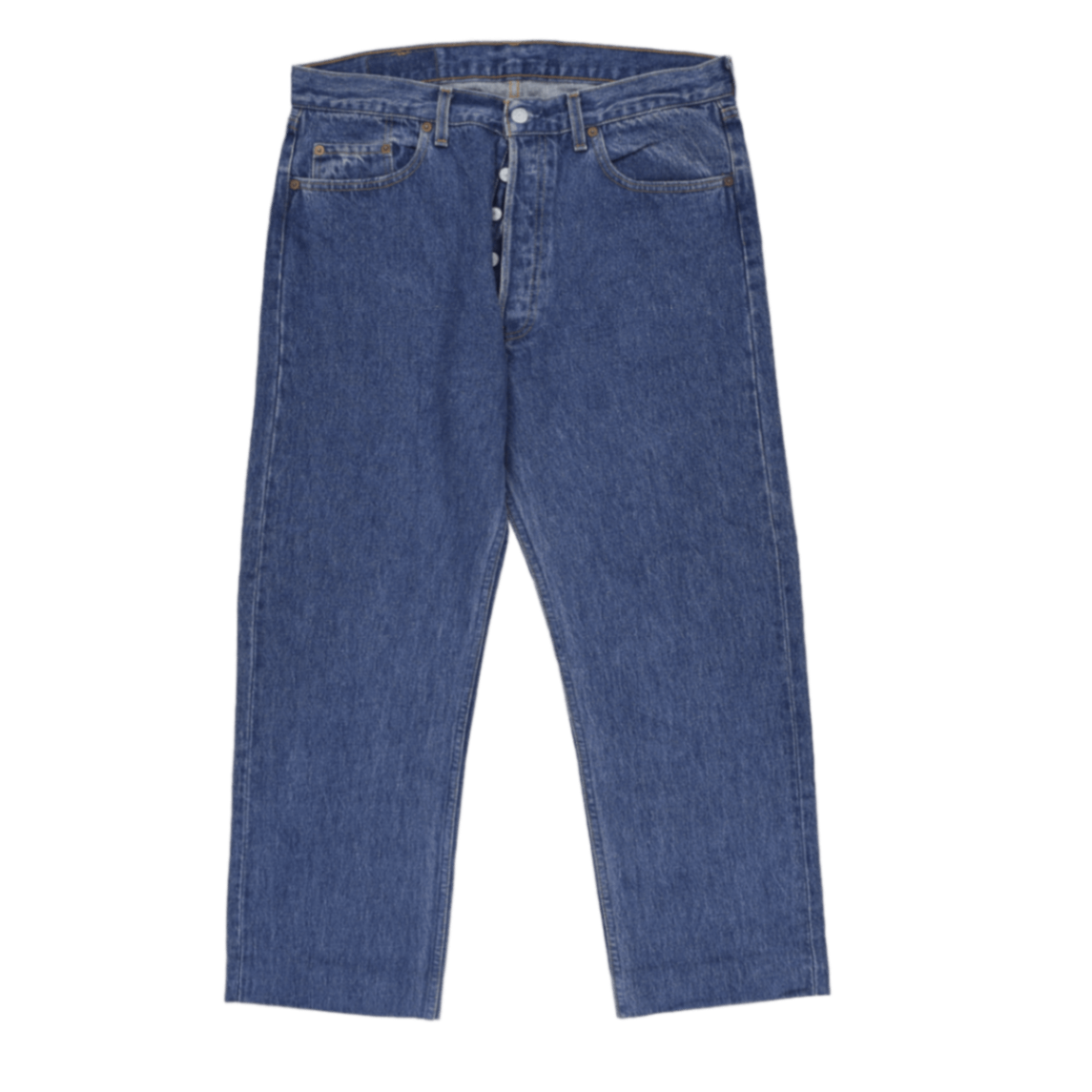 Levi's 501 Original Straight Leg Jeans Blue W34 L32 100% Cotton Vintage