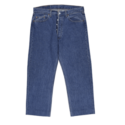 Levi's 501 Original Straight Leg Jeans Blue W34 L32 100% Cotton Vintage