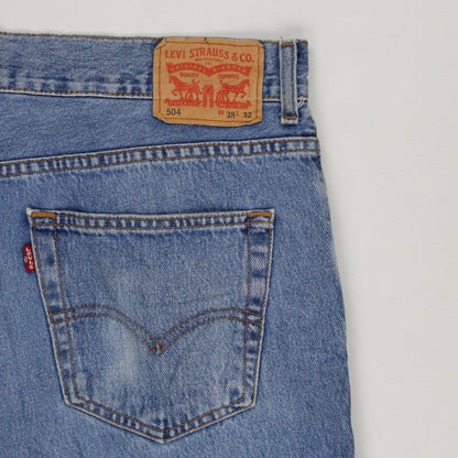 Levi's 504 Regular Fit Jeans Light Blue W38 L32 100 Cotton Vintage Preloved