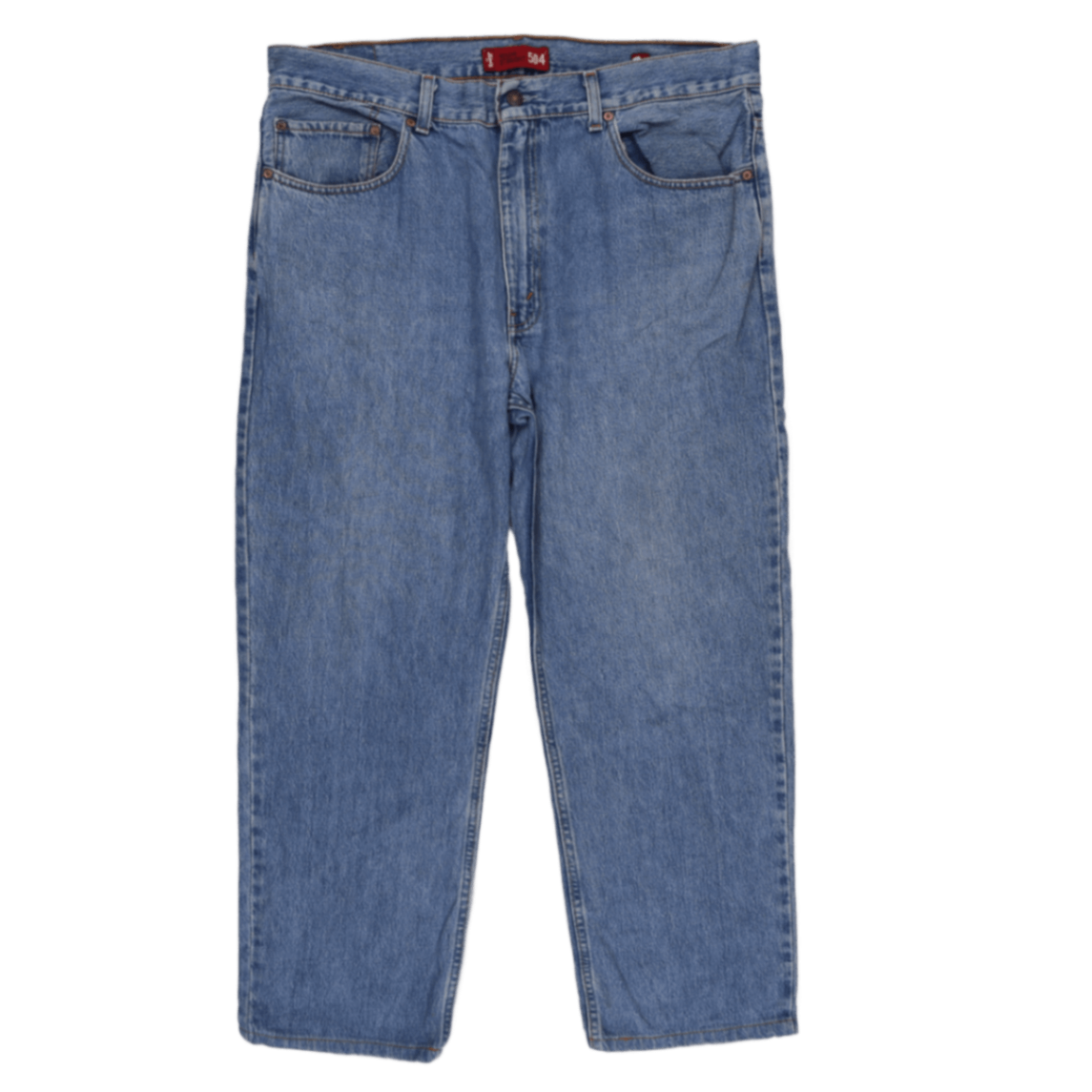 Levi's 504 Regular Fit Jeans Light Blue W38 L32 100 Cotton Vintage Preloved