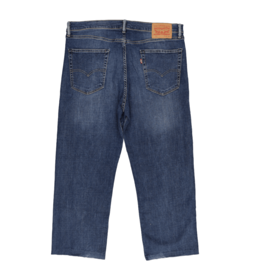 Levi's 751 Classic Straight Leg Blue Denim Jeans W38 L34 Cotton Vintage