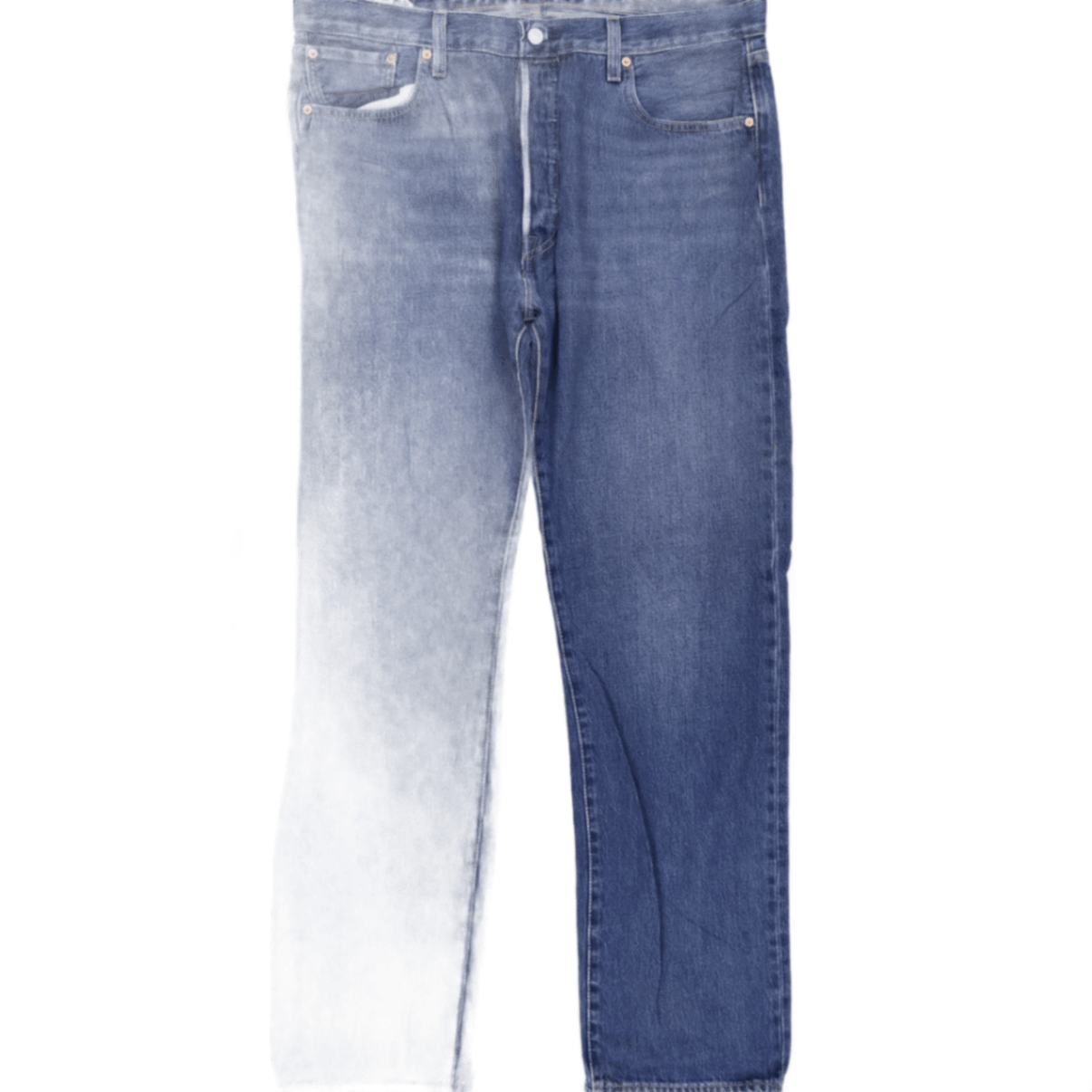 Levi's 501 Classic Straight Leg Blue Denim Jeans W38 L34 Cotton Vintage Men's