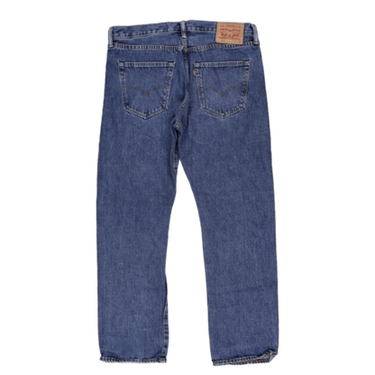 Levi's 501 Original Fit Straight Leg Blue Jeans W34 L30 100% Cotton Vintage Men's Clothing