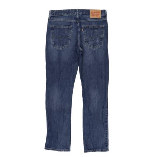 Levi's 514 Straight Fit Jeans Blue W32 L32 Cotton Denim