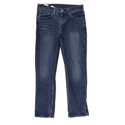 Levi's 514 Straight Fit Jeans Blue W32 L32 Cotton Denim