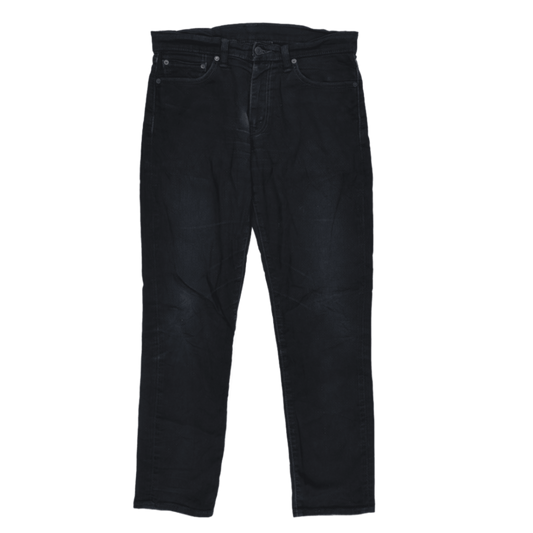 Levi's 511 Slim Fit Black Denim Jeans W33 L32 Cotton Blend
