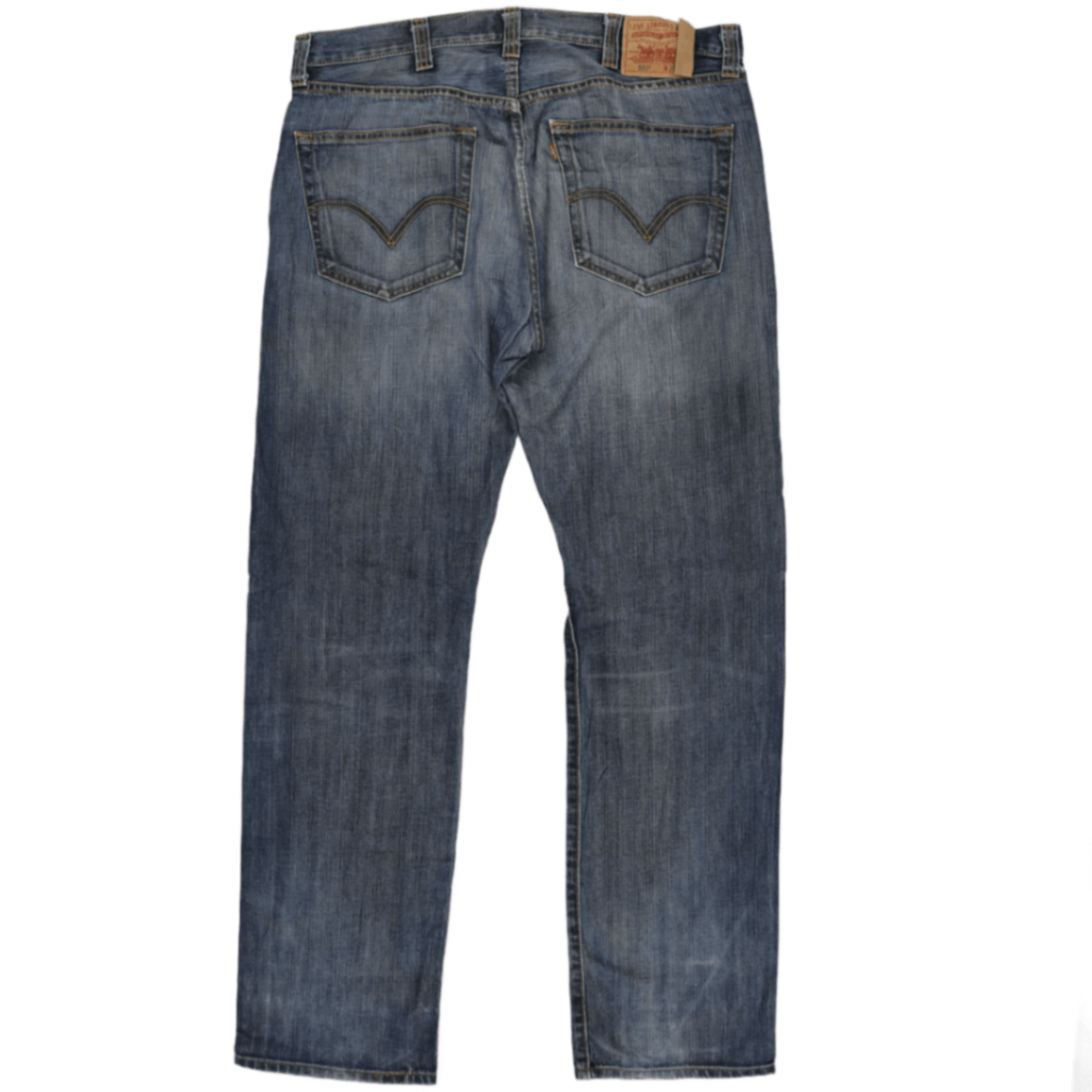 Levi's 501 Original Fit Blue Denim Jeans 38x34 Cotton Straight Leg Vintage