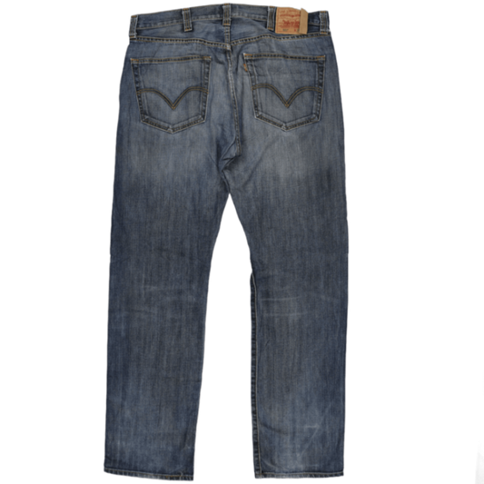 Levi's 501 Original Fit Blue Denim Jeans 38x34 Cotton Straight Leg Vintage