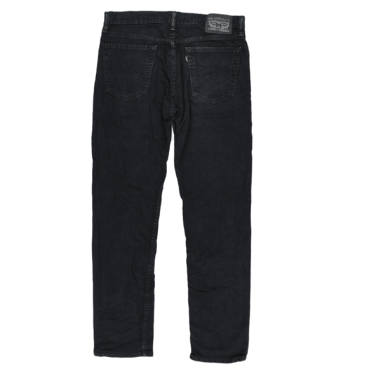 Levi's 511 Slim Fit Black Jeans W32 L32 Cotton Blend