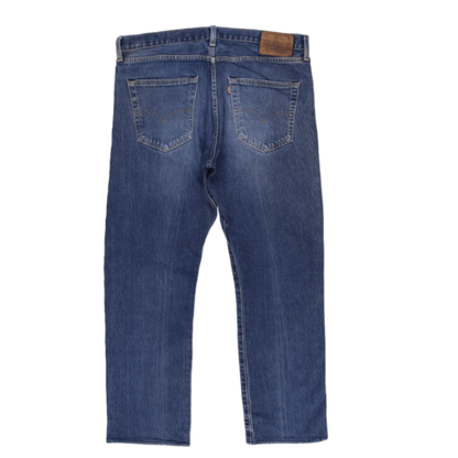 Levi's 501 Blue Straight Leg Jeans W32 L32 Cotton Vintage