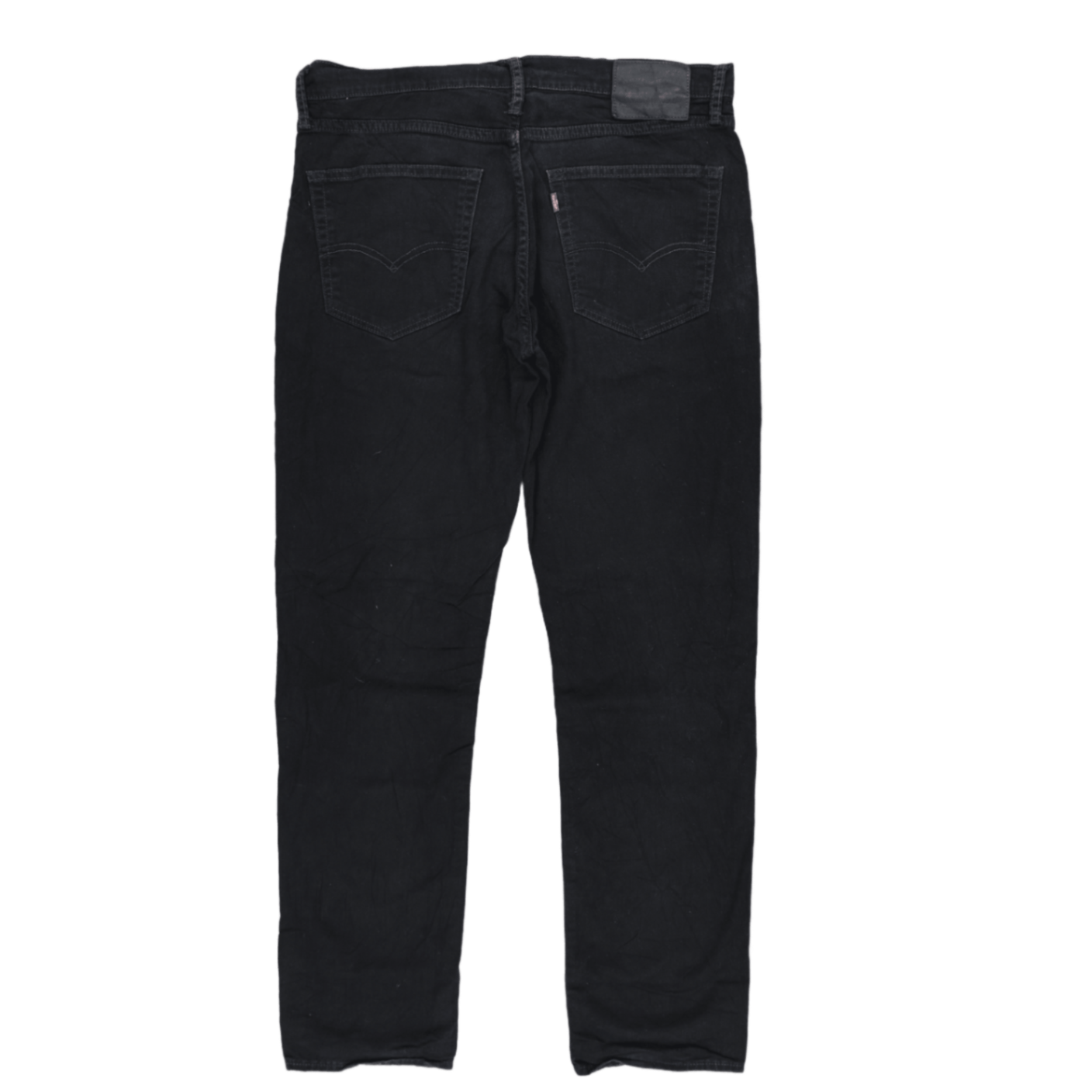 Levi's 511 Black Slim Fit Stretch Jeans W32 L32 Cotton Blend