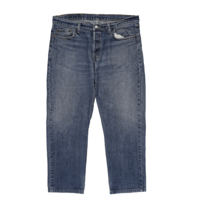 Levi's 501 Original Fit Men's Vintage Blue Jeans W40 L36 Cotton Straight Leg
