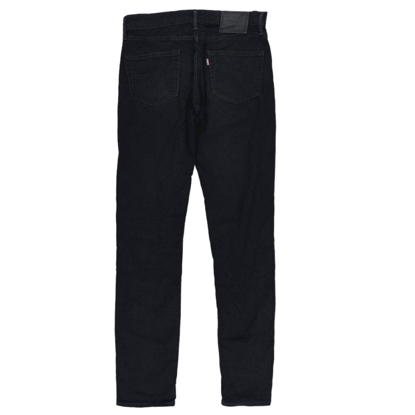 Levi's 511 Slim Fit Jeans Black 30W 34L Cotton
