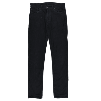 Levi's 511 Slim Fit Jeans Black 30W 34L Cotton