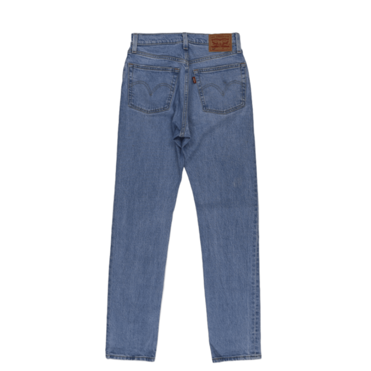 Levi's 501 High Rise Straight Jeans Light Blue W24 L30 100% Cotton Vintage