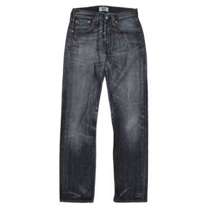 Levi's 501 Original Fit Men's Vintage Blue Denim Jeans W27 L32 100% Cotton Straight Leg