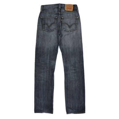 Levi's 501 Original Fit Men's Vintage Blue Denim Jeans W27 L32 100% Cotton Straight Leg