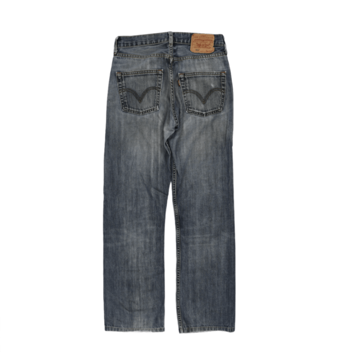 Levi's 501 Vintage Men's Blue Straight Fit Jeans W34 L32 Cotton