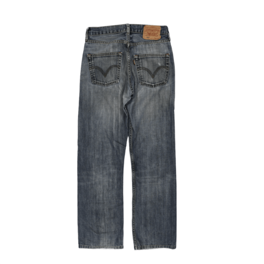 Levi's 501 Vintage Men's Blue Straight Fit Jeans W34 L32 Cotton