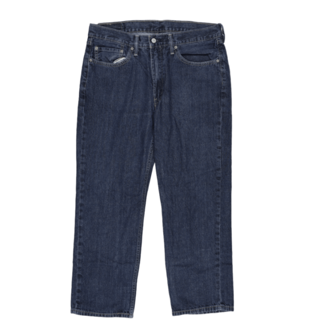 Levi's 514 Straight Leg Jeans Blue W36 L30 Cotton Men's Trousers