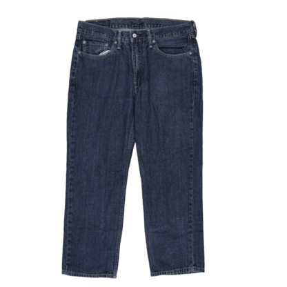 Levi's 514 Straight Leg Jeans Blue W36 L30 Cotton Men's Trousers