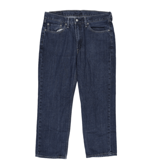 Levi's 514 Straight Leg Jeans Blue W36 L30 Cotton Men's Trousers