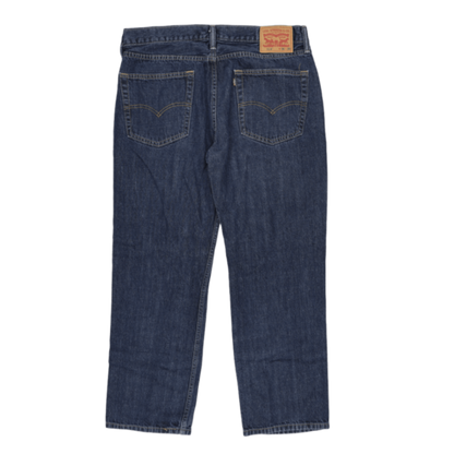 Levi's 514 Straight Leg Jeans Blue W36 L30 Cotton Men's Trousers