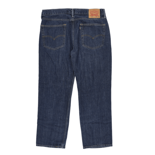 Levi's 514 Straight Leg Jeans Blue W36 L30 Cotton Men's Trousers