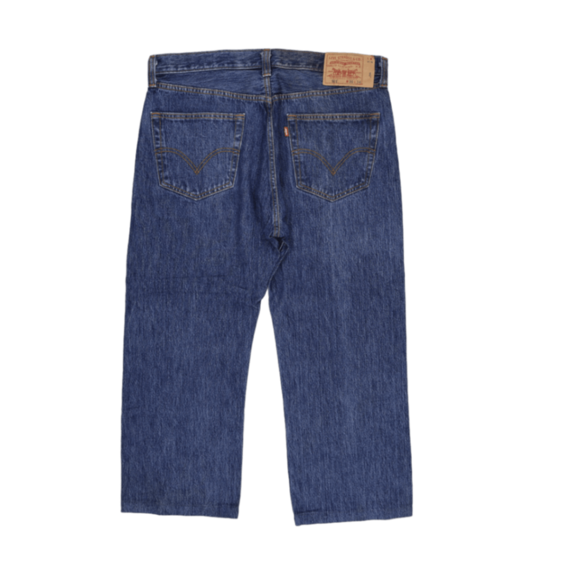 Levi's 501 Classic Straight Leg Jeans Blue W36 L34 100 Cotton