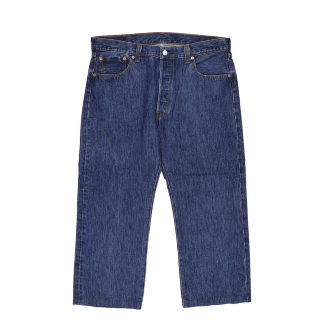 Levi's 501 Classic Straight Leg Jeans Blue W36 L34 100 Cotton