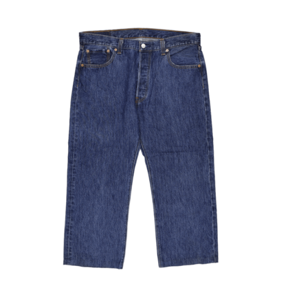 Levi's 501 Classic Straight Leg Jeans Blue W36 L34 100 Cotton