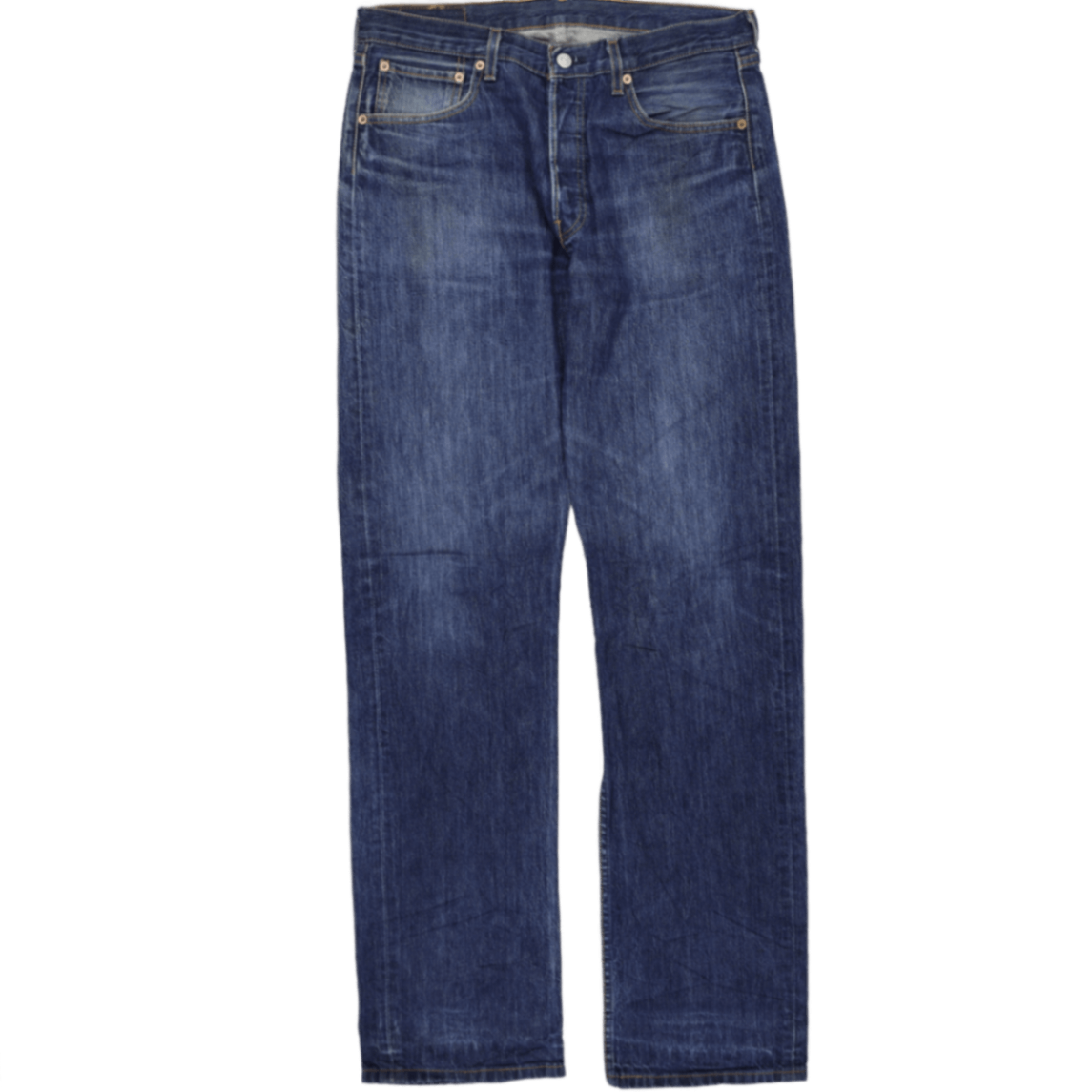 Levi's 501 Original Fit Blue Jeans W33 L36 Cotton Straight Leg Vintage