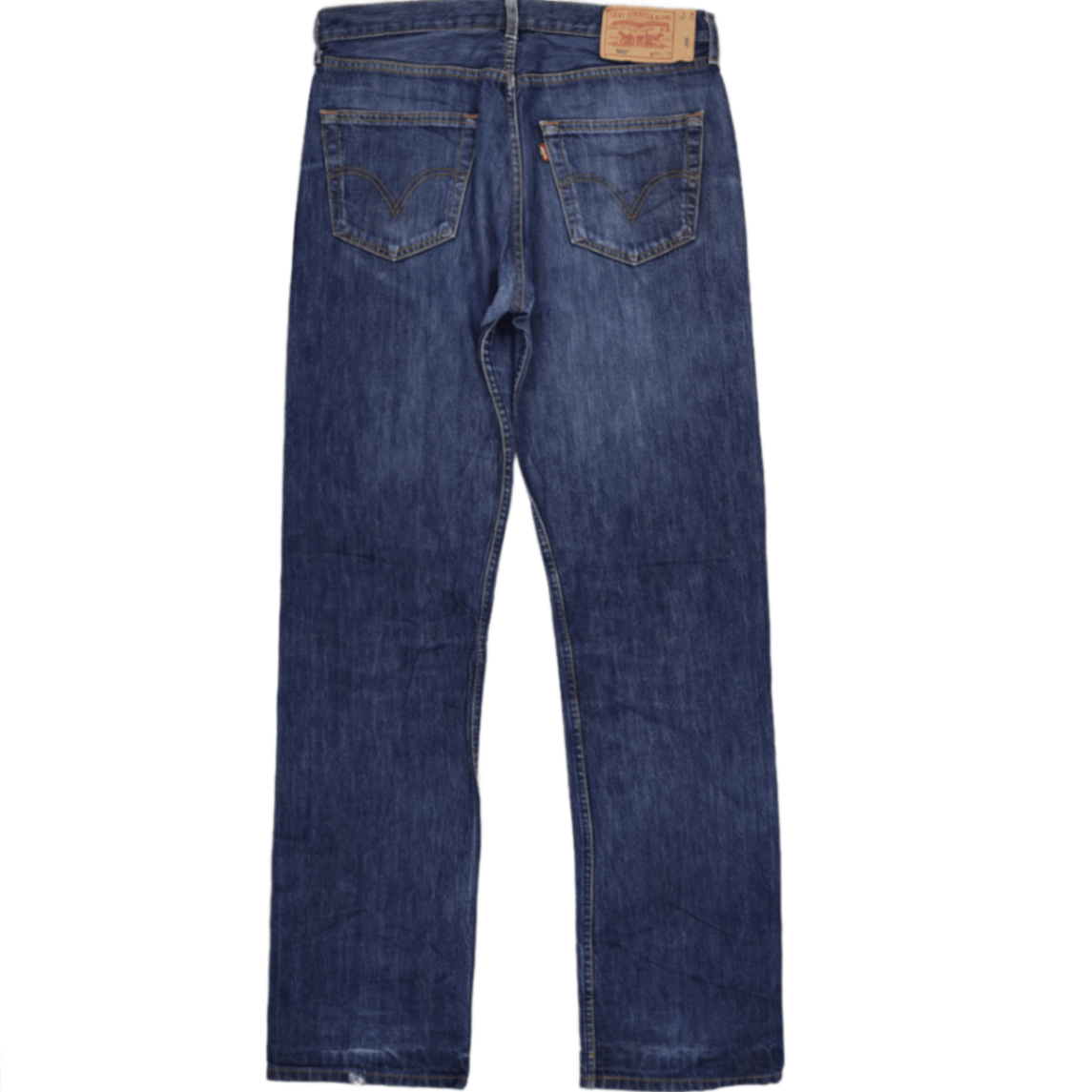 Levi's 501 Original Fit Blue Jeans W33 L36 Cotton Straight Leg Vintage