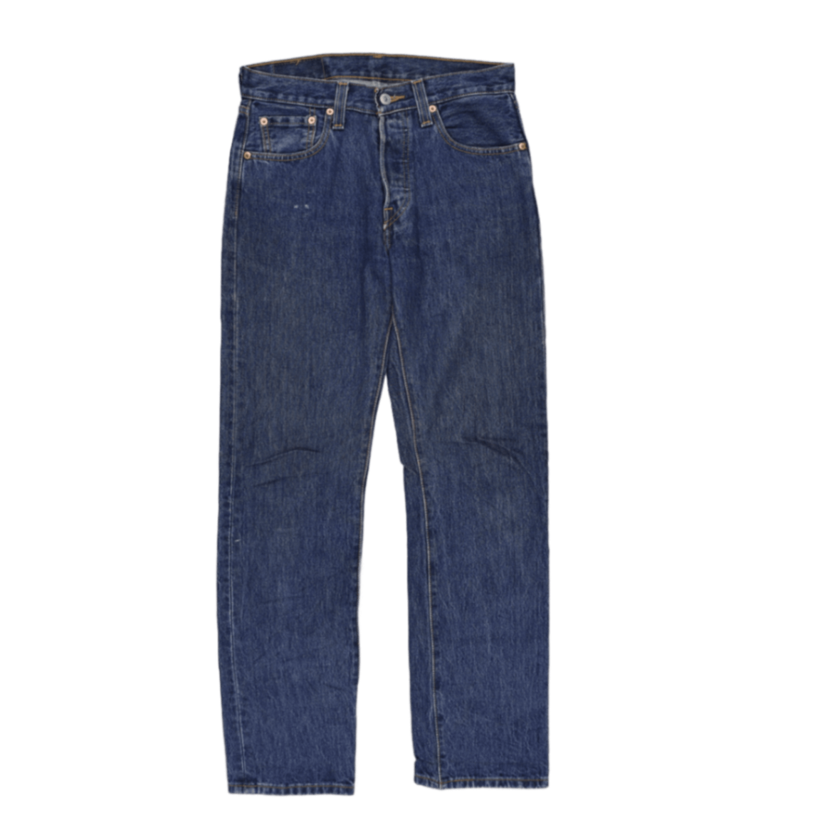 Levi's 501 Vintage Straight Leg Jeans Blue W28 L34 100% Cotton