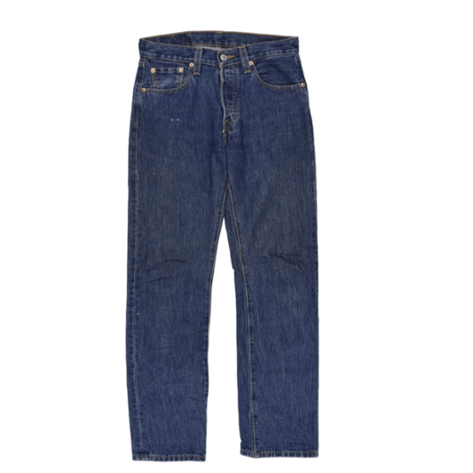 Levi's 501 Vintage Straight Leg Jeans Blue W28 L34 100% Cotton