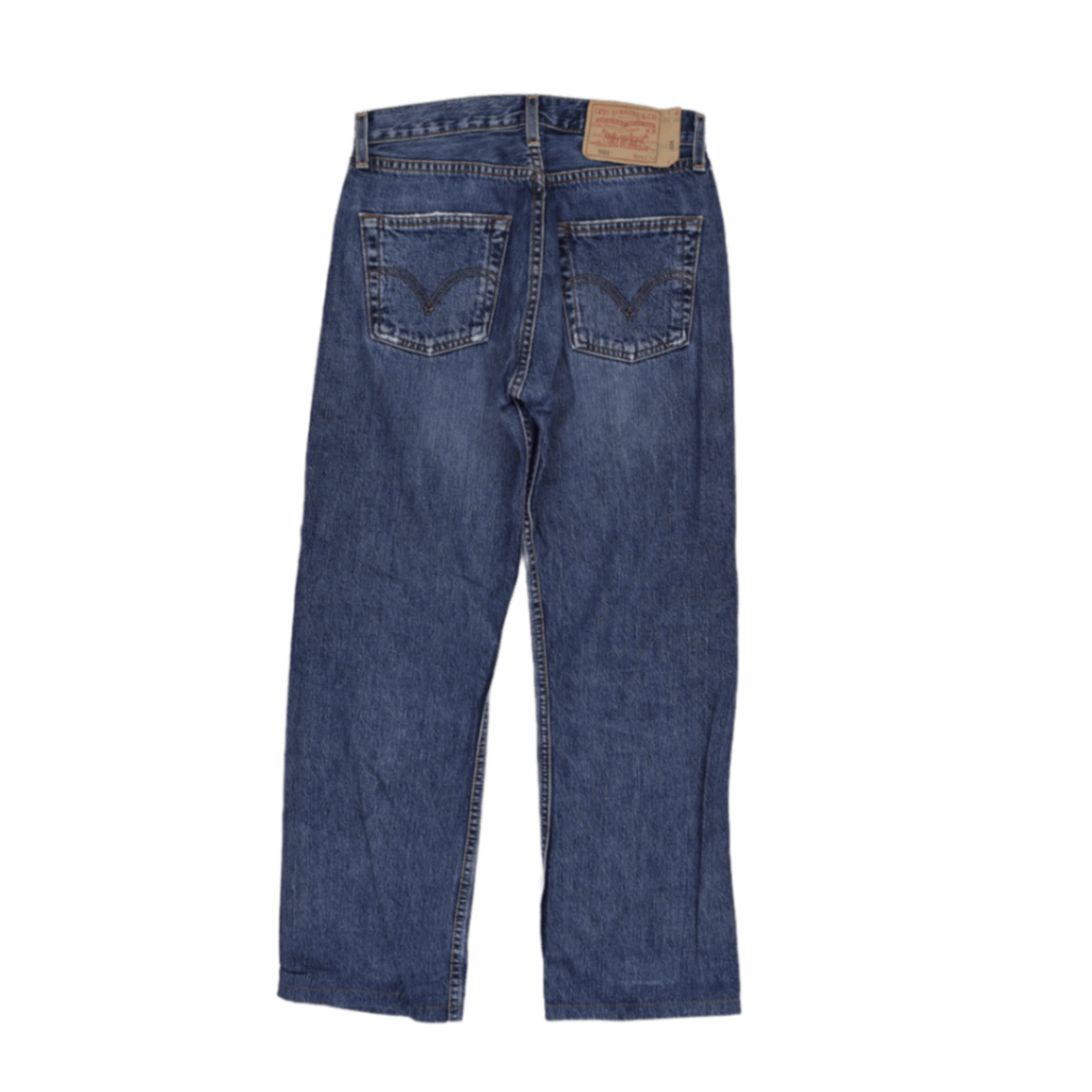 Levi's 501 Original Fit Straight Leg Jeans Blue W29 L32 100% Cotton Vintage
