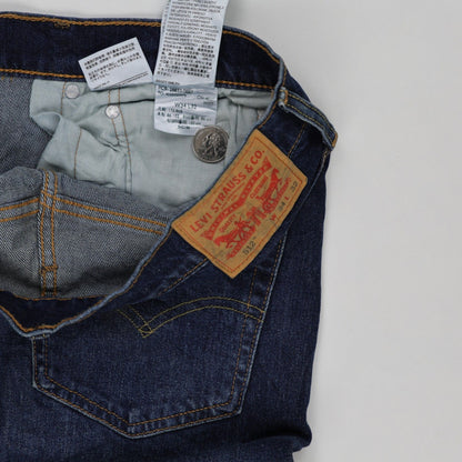 Levi's 512 Slim Tapered Fit Jeans Classic Blue W34 L32 Cotton Vintage